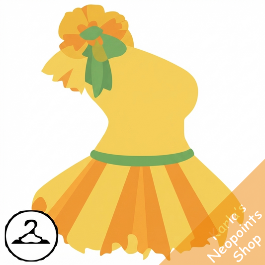 Tissue Paper Gem Dress