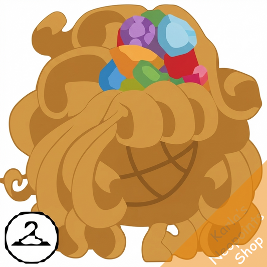 Wood and Gems Wig