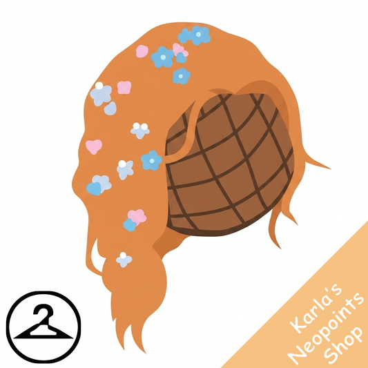 Fancy Floral Wig