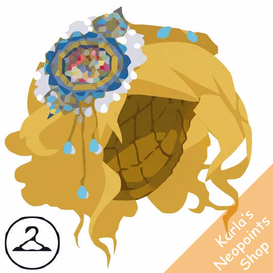 Safety Pin Mosaic Wig