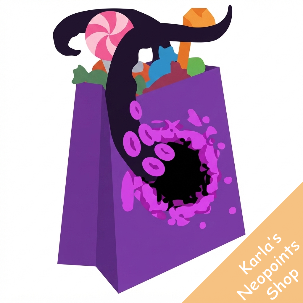Prying Warlock Trick-or-Treat Bag