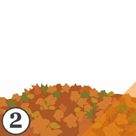 Baby Within Autumn Leaves