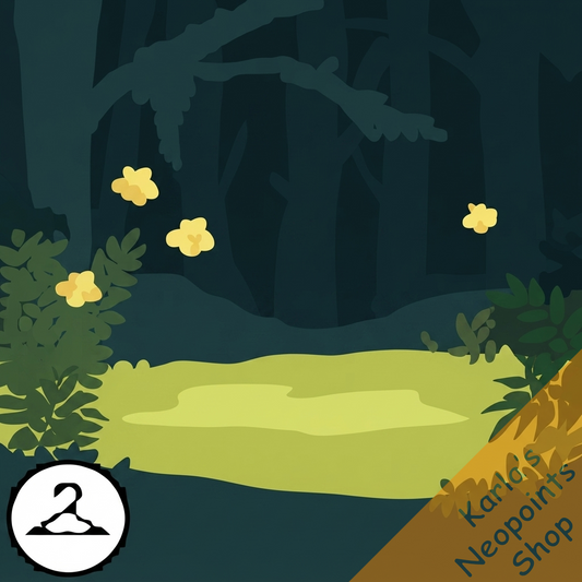Mystical Glade Clearing Background