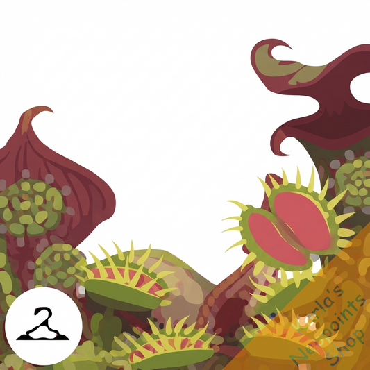 Field Of Hungry Plants Foreground