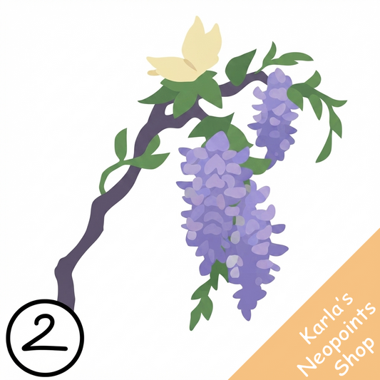Magical Wisteria Staff