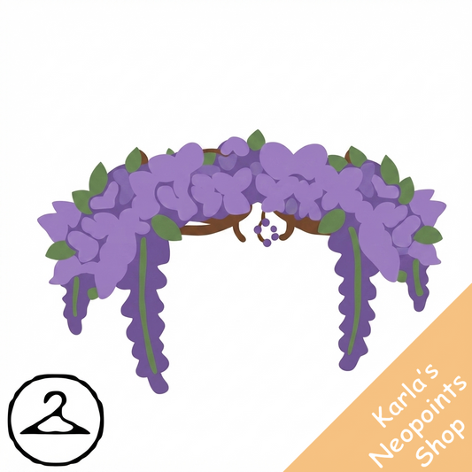 Wisteria Flower Crown