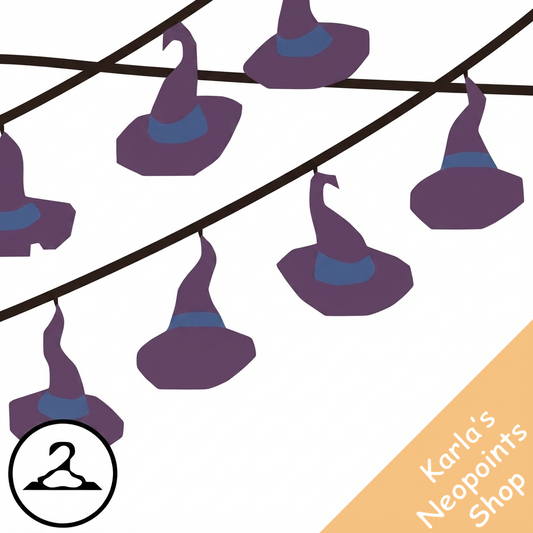 Witch Hat String Lights