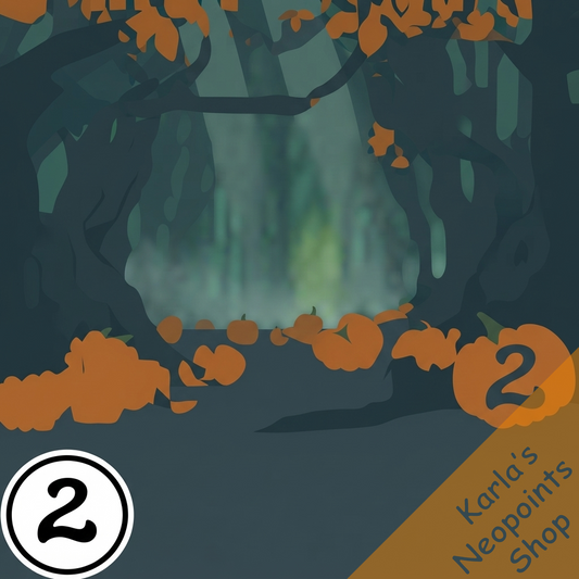 Spooky Pumpkin Patch Background
