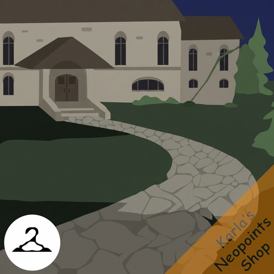 Spooky Neovian Manor Background