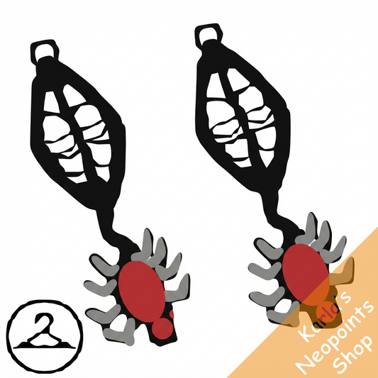 Sparkling Cobweb Earrings