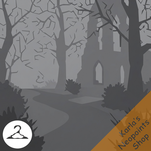 Forest Fog Background