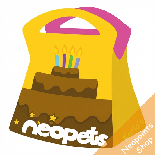 Yellow Birthday Goodie Bag