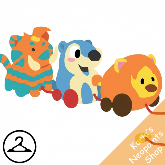 Baby Pull Along Train