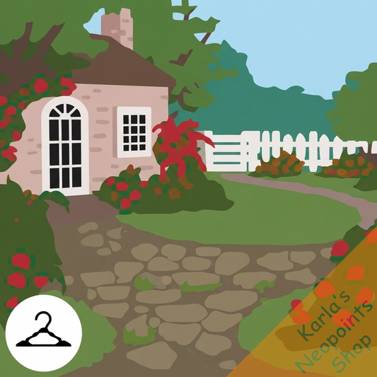 Spring Patio Background