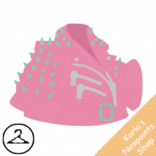 Spikey Pink Bubblegum Jacket