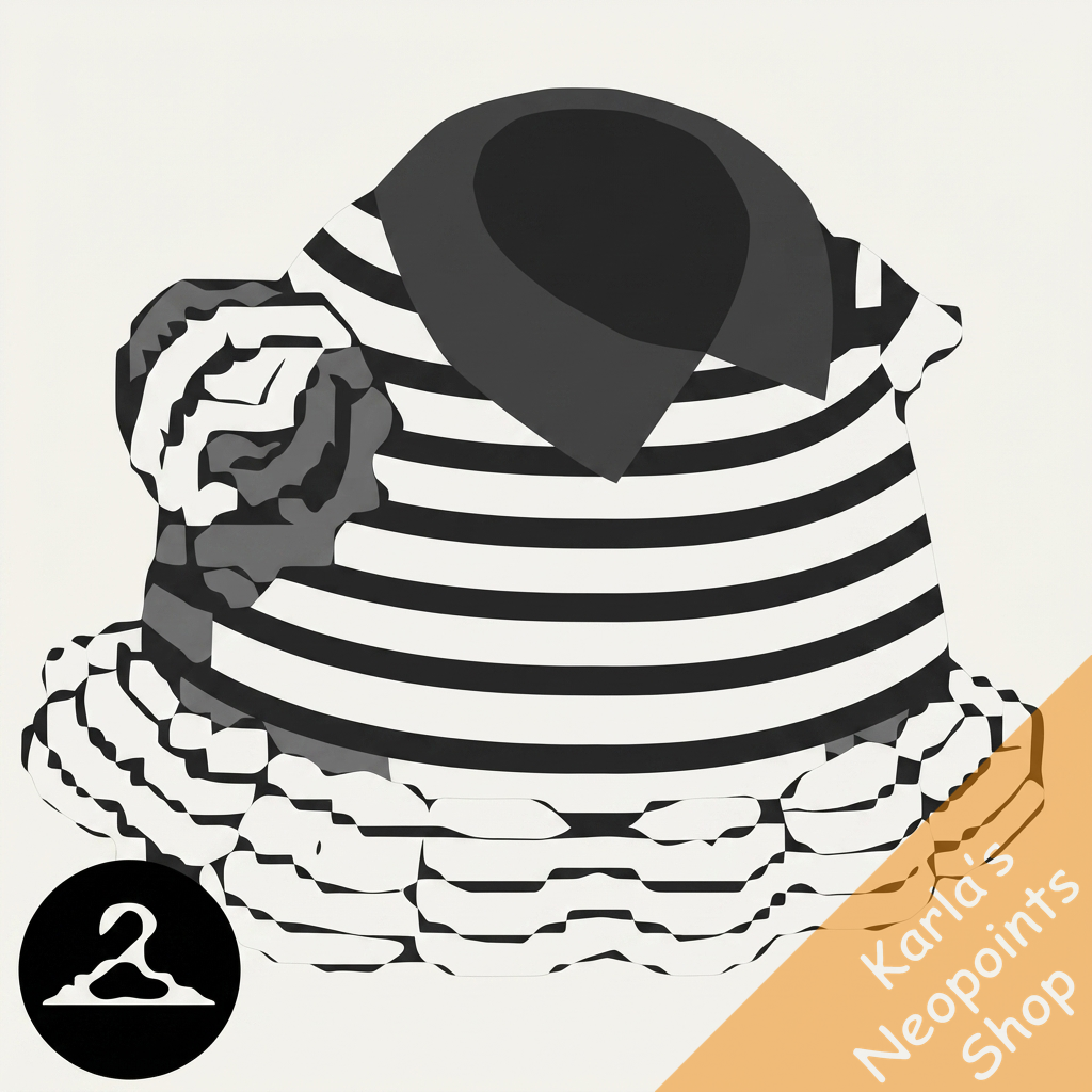 Baby Gothic Striped Dress