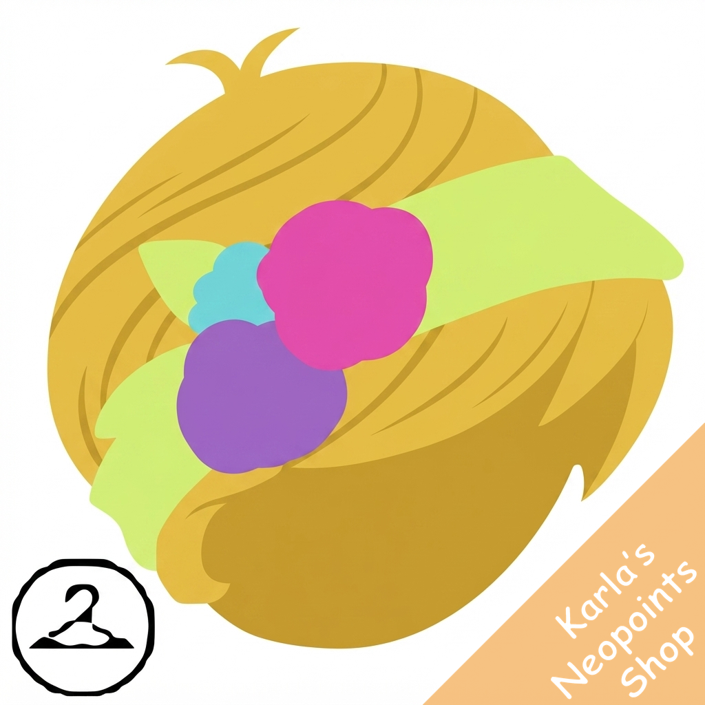 Baby Summer Flower Wig