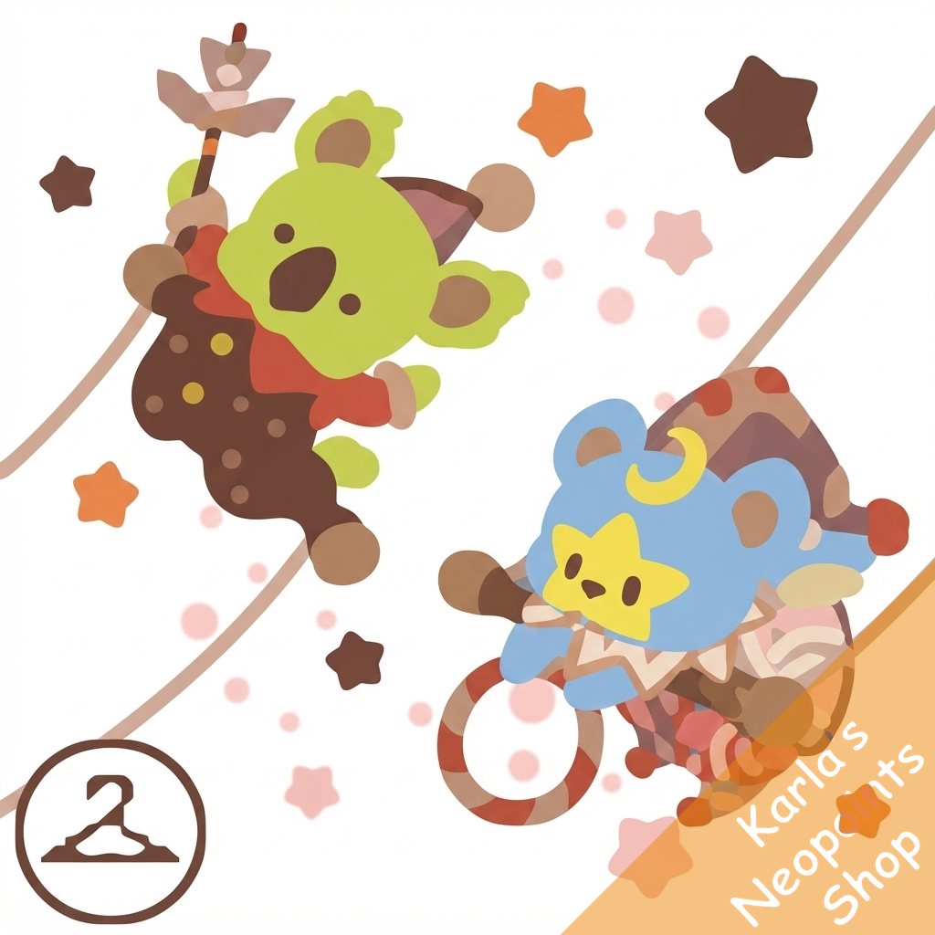 Circus Petpets Trapeze Garland