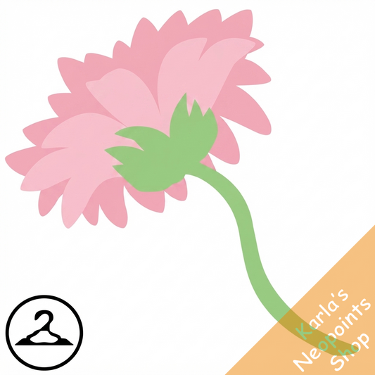 Pink Daisy Parasol