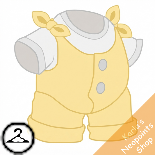 Dyeworks Yellow: Baby Playtime Overalls
