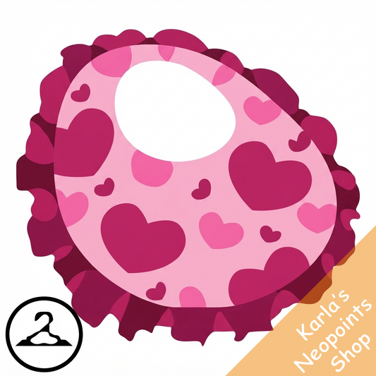 Baby Valentine Bib