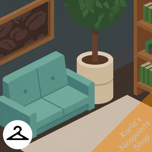 Pixel Habbo Hotel Coffee House Background