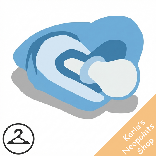 Dyeworks Blue: Valentine Baby Dummy