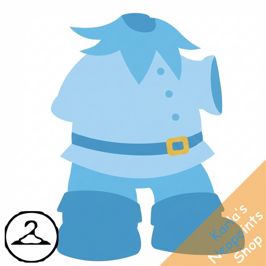Baby Blue Elf Outfit