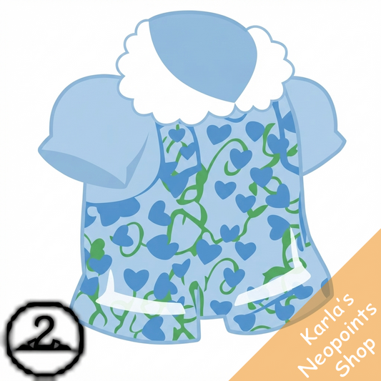 Dyeworks Baby Blue: Baby Valentine Jumper