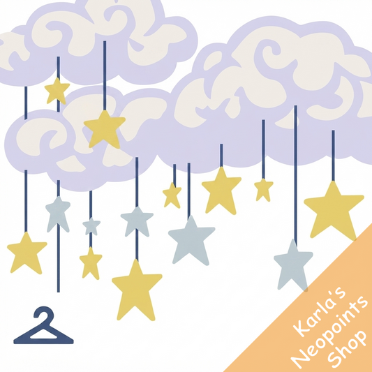 Starry Cloud Garland
