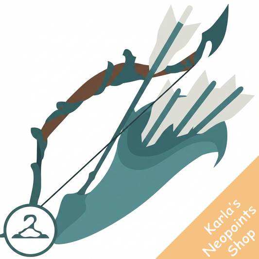 Forest Huntress Bow and Arrows