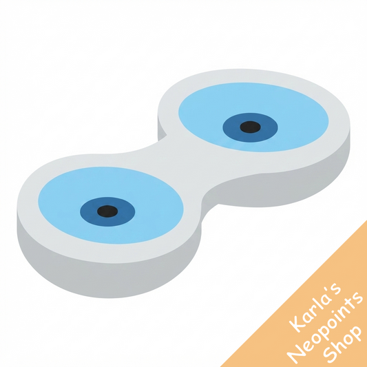 Dyeworks Blue: Baby Pink Contacts