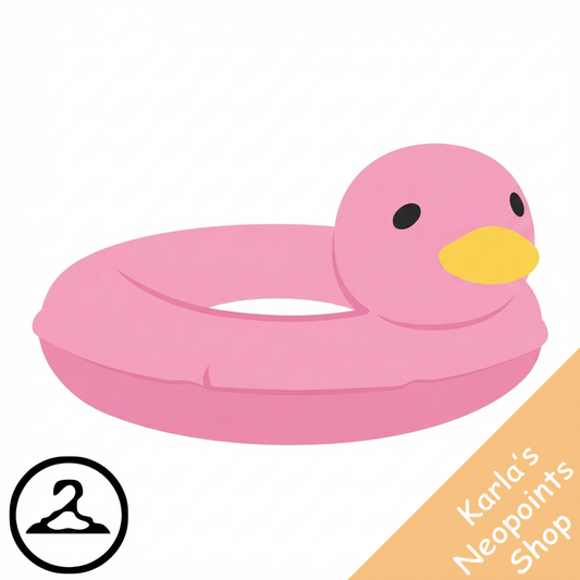 Dyeworks Pink: Baby Ducky Pool Floatie