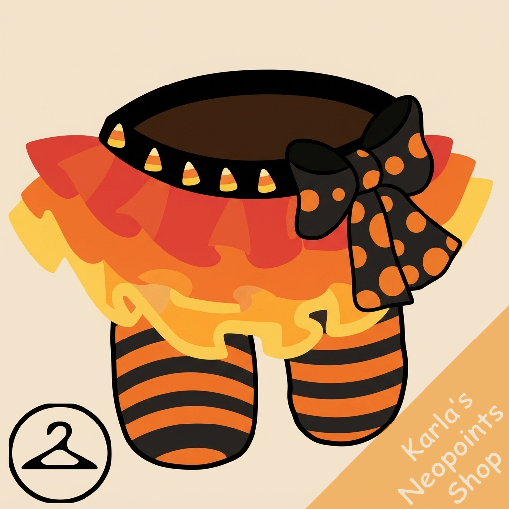 Baby Halloween Tutu and Tights