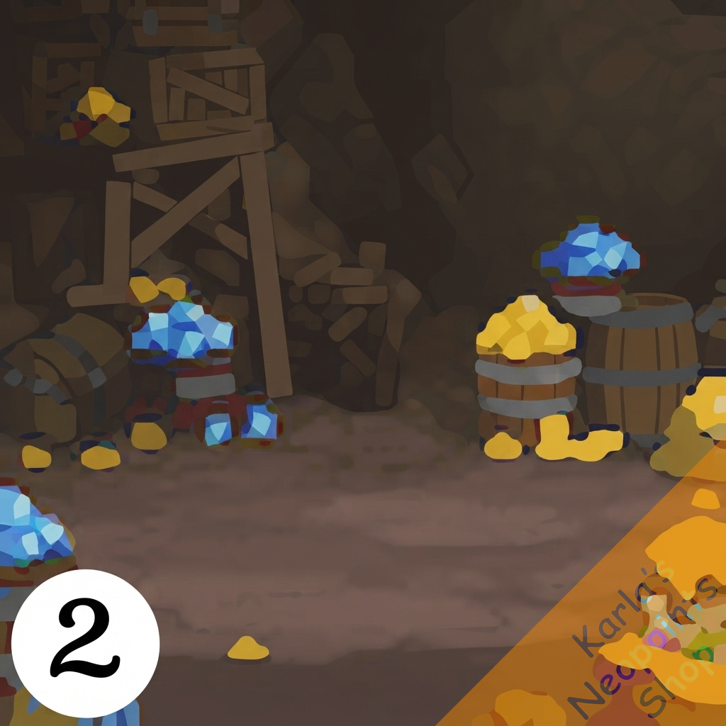 Legends & Letters Precious Mine Background