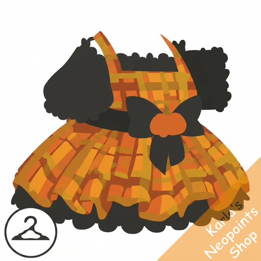 Fall Pumpkin Spice Witch Dress