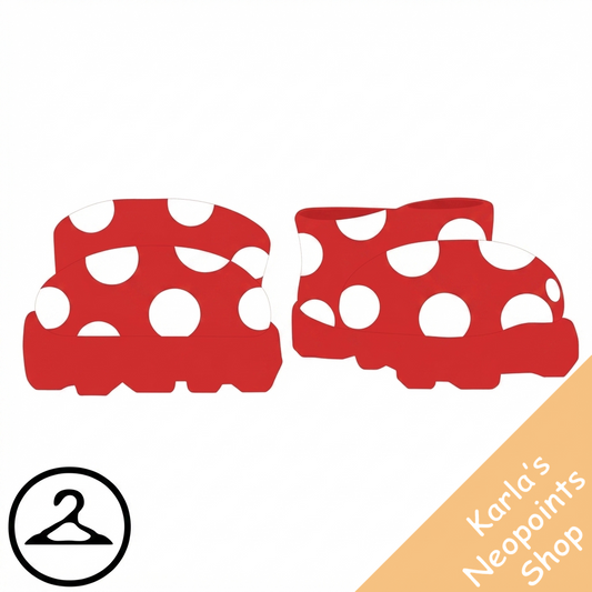 Red Polka Dot Boots