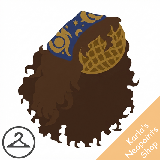 Moonlight Varwolf Wig with Bandana