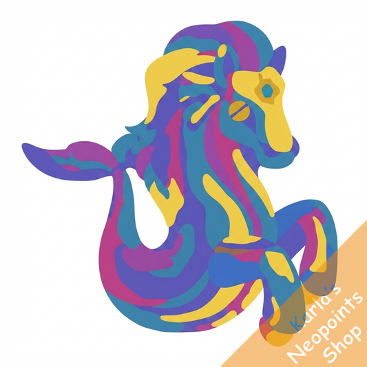 Oil Paint Peophin Plushie