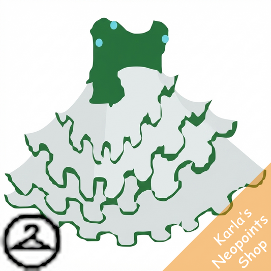 Dyeworks Green: Baby Holiday Ruffle Dress