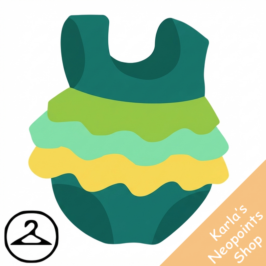 Dyeworks Green: Baby Summer Swimsuit