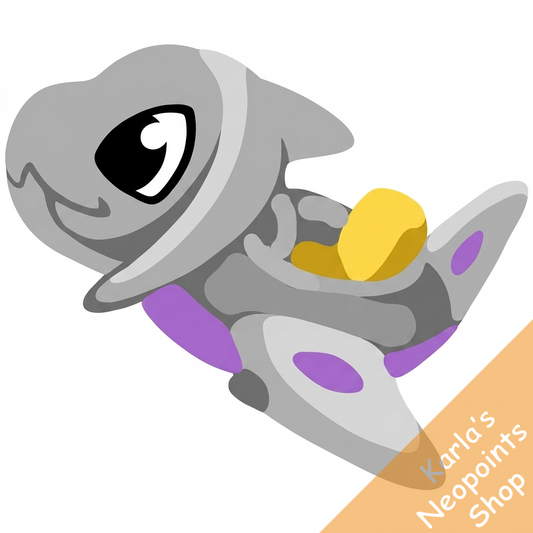 Silvery Shoyru Toy Plane