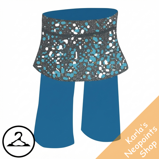 Starry Night Sky Skirt and Tights