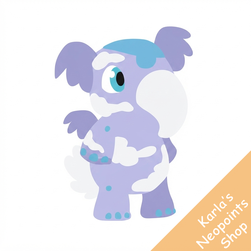 Cloud Elephante Squeaky Toy