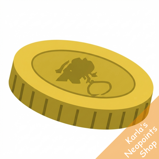 Golden Juppie Tombola Coin