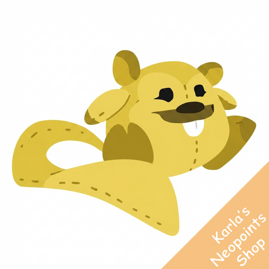 Magical Gold Meerca Plushie
