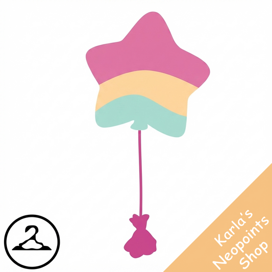 Baby Iridescent Balloon