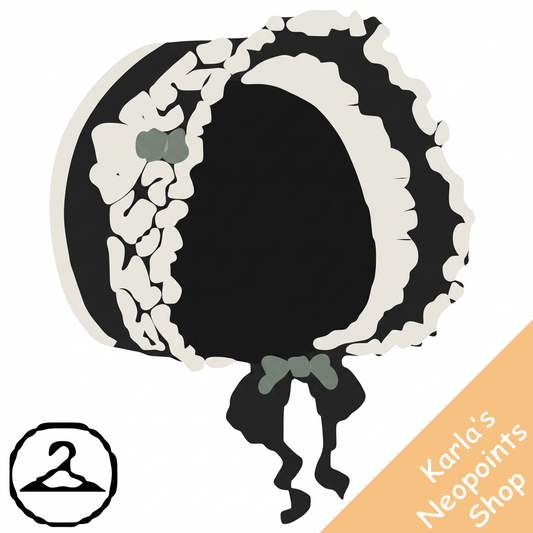 Baby Gothic Bonnet