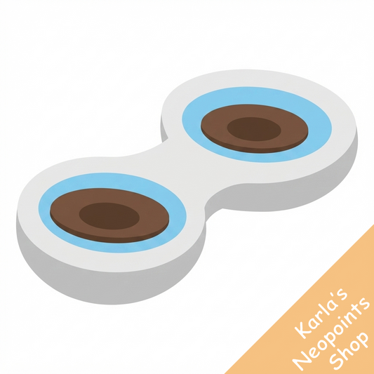 Dyeworks Brown: Baby Pink Contacts