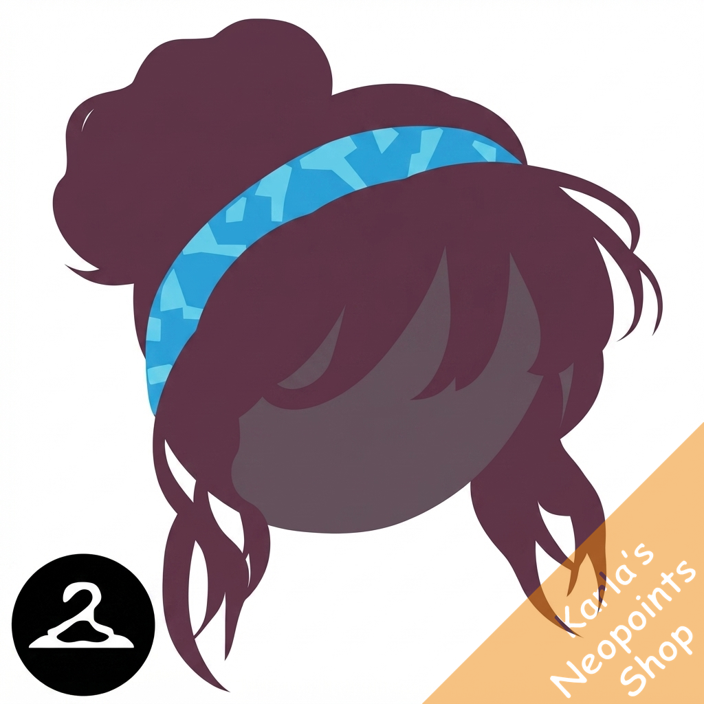 Dyeworks Brown: Baby Bun with Heart Headband